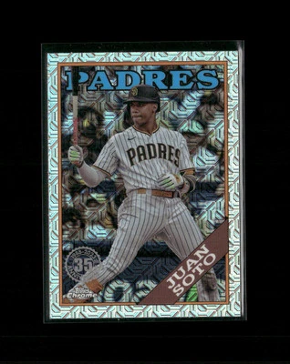2023 Topps Update 1988 35th Anniversary Chrome #T88CU-69 Juan Soto Padres - Image 1 of 2