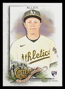 2022 Topps Allen & Ginter Nick Allen #213  Baseball Rookie Oakland Athletics RC