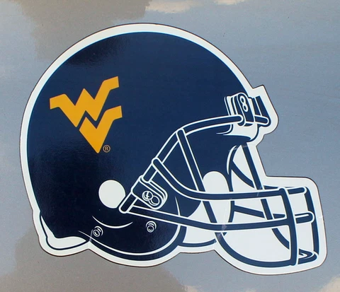 West Virginia University Mountaineers Team Magnet Football Helmet NCAA College Cover