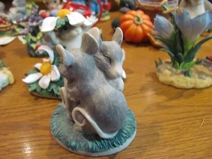 Vintage Charming Tails Figurine I Love You Fitz & Floyd Silvestri - Picture 1 of 3