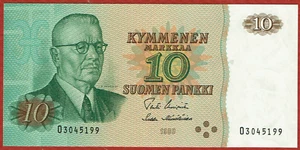 BANK OF FINLAND 1980 10 MARK (P-111a) CH CU - Picture 1 of 2