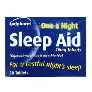 Galpharm One a Night Sleep Aid Tablets 20 (MAX 1 PER ORDER) ( Nytol Alternative) - Picture 1 of 2