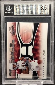 LARRY FITZGERALD 2006 Absolute Heroes  BGS 8.5 Silver Parallel /250 SP - Picture 1 of 2