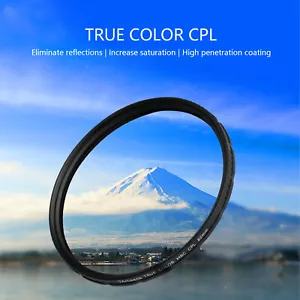 46 52 62 77 82mm CPL Filter Lens Circular optical Lens Kit For Camera Lens - Picture 1 of 14