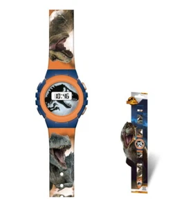 Jurassic World LED-Armbanduhr Kids Clock Watch - Bild 1 von 1