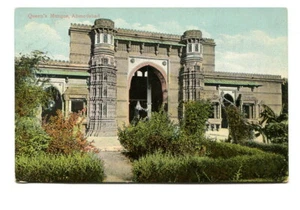 India early 20th Century unused colour PPC "Queen's Mosque, Ahmedabad" - Bild 1 von 2