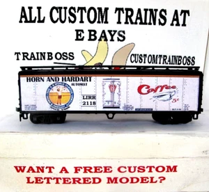 HO SCALE CUSTOM LETTERED HORN AND HARDART AUTOMAT REEFER PG 18 🍰🍰AVAIL IN O🍰 - Picture 1 of 13