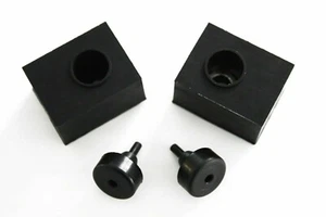 4 Piece Rubber Tailgate Bumper Set For 1971 Chevy and GMC Pickup Trucks - Picture 1 of 1