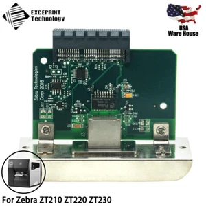 Tarjeta de red US STOCK para Zebra ZT210 ZT220 ZT230 Internal Ethernet P1038204-101 - Imagen 1 de 8