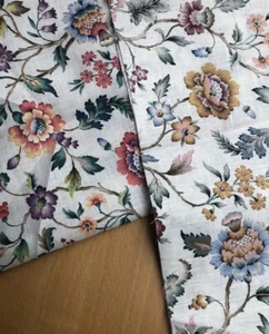 Liberty London Eva Belle Augusta Linen Fabric 2 Pcs 12cm X 137cm Patchwork Craft - Picture 1 of 2