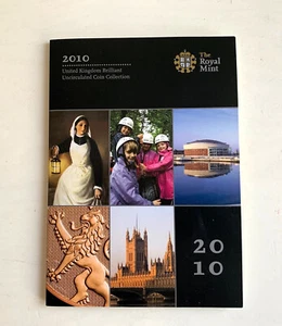 Kursmünzsatz Großbritannien 2010 12 Münzen 1 Pence bis 2 Pound - Bild 1 von 2