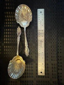 2 Raphael Vintage Casserole Spoons, International - Rogers & Hamilton - Picture 1 of 4