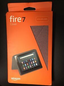 Fire 7 Tablet Case Compatible with 9th Generation 2019 Plum