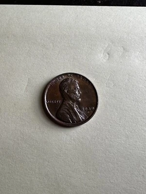 1938  D DDO, Reverse doubled Lettering, lamination Break & Die Breaks - Image 1 of 4