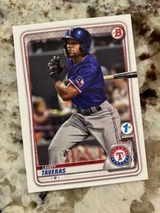Tarjeta Bowman 2020 primera edición Texas Rangers Leody Taveras #BFE-127 - Imagen 1 de 1