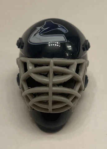 Vancouver Canucks Franklin Mini Gumball Goalie Hockey Mask/Helmet NHL - Blue Cover