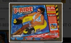 Sportsstuff U RIDE 3 PERSON - Inflatable Lounge Water Toy - Picture 1 of 1