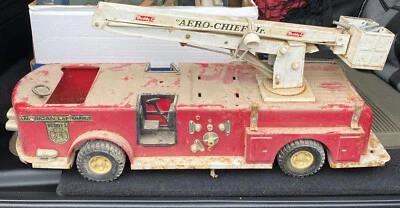 Camión de bomberos Buddy L Aero-Chief Jr American LaFrance restauración de snorkel o piezas 24x8 Foto 1 de 4
