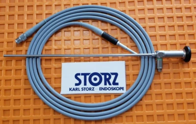 Telescopio Karl Storz 26046AA 5mm x 0 Grados 30cm Autoclave y Cable de Fibra 495ND Foto 1 de 4