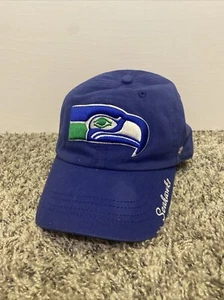 '47 Brand NFL Seattle Seahawks Women’s Adjustable Size Adult Hat Retro Logo - Picture 1 of 7