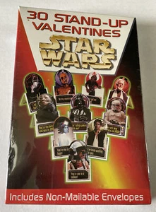 NEW Star Wars 30 Stand-Up Valentines Day Cards Factory Sealed 1997 - Picture 1 of 6