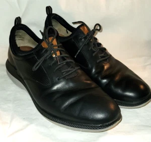 Johnston & Murphy Extreme Comfort Mens Shoes 11.5 11 1/2 Black Lancer Casual - Picture 1 of 10