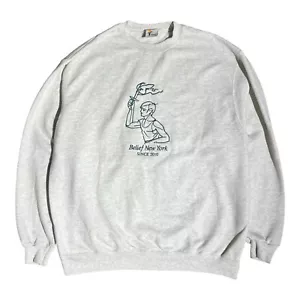 Belief NYC x Champion Track Runner Crewneck Sweater Men’s Size XL - Picture 1 of 6