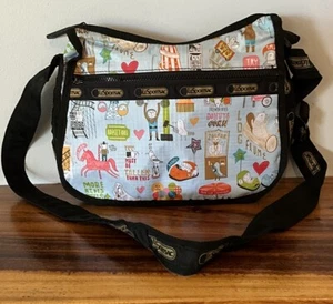 LeSportsac Artist In Residence Limited Edition Circus Sideshow Crossbody Bag - Picture 1 of 7