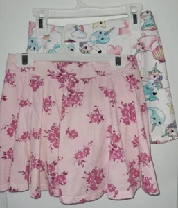 The Childrens Place girls size M or 10 lot of two shorts / Scooter colorful - Picture 1 of 4