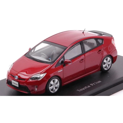 TOYOTA PRIUS RED MICA METALLIC 1:43 Ebbro Auto Stradali Modellino Nuovo - Immagine 1 di 1