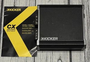 Kicker CXA400.1 Mono Block Car Amplifier 400W x1 at 1ohm Tested Working - Picture 1 of 5