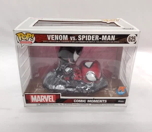 Funko Pop! Venom Vs. Spider-Man #625 Marvel Comic Moments PX Preview Exclusive - Picture 1 of 2