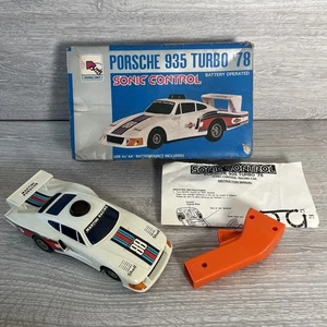 Shira Porsche 935 Turbo 1978 Sonic Control batteriebetriebenes Auto getestet funktioniert - Bild 1 von 9