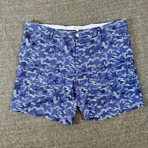 Peter Millar Golfshorts Crown Sport Salem Tropical Camo Print Herren 38 Passform 40 x 7 - Bild 1 von 6