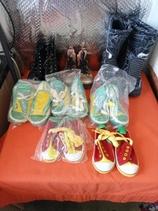 Joblot 8 Pair Boys,Girls Boots, Baseball Boots Sizes Mixed - Picture 1 of 15