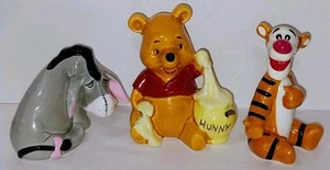 Vintage Japan Walt Disney Winnie the Pooh Tigger Eeyore Porcelain Figurine Set 3 - Bild 1 von 16
