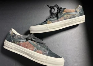 VANS Premium Old Skool Jacquard Floral Men's Black Sneaker/Shoe Size 12~RARE! - Picture 1 of 19