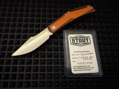 JB Stout PoonBuster OJ/黑色G10和CPM154刀片 — 第 1/4 张图片