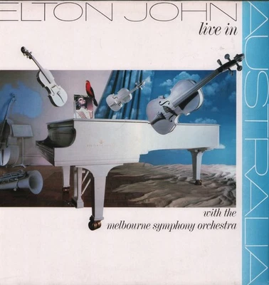 Elton John Live In Australia With the Melbourne Symphony Orchestra double LP - Image 1 of 2