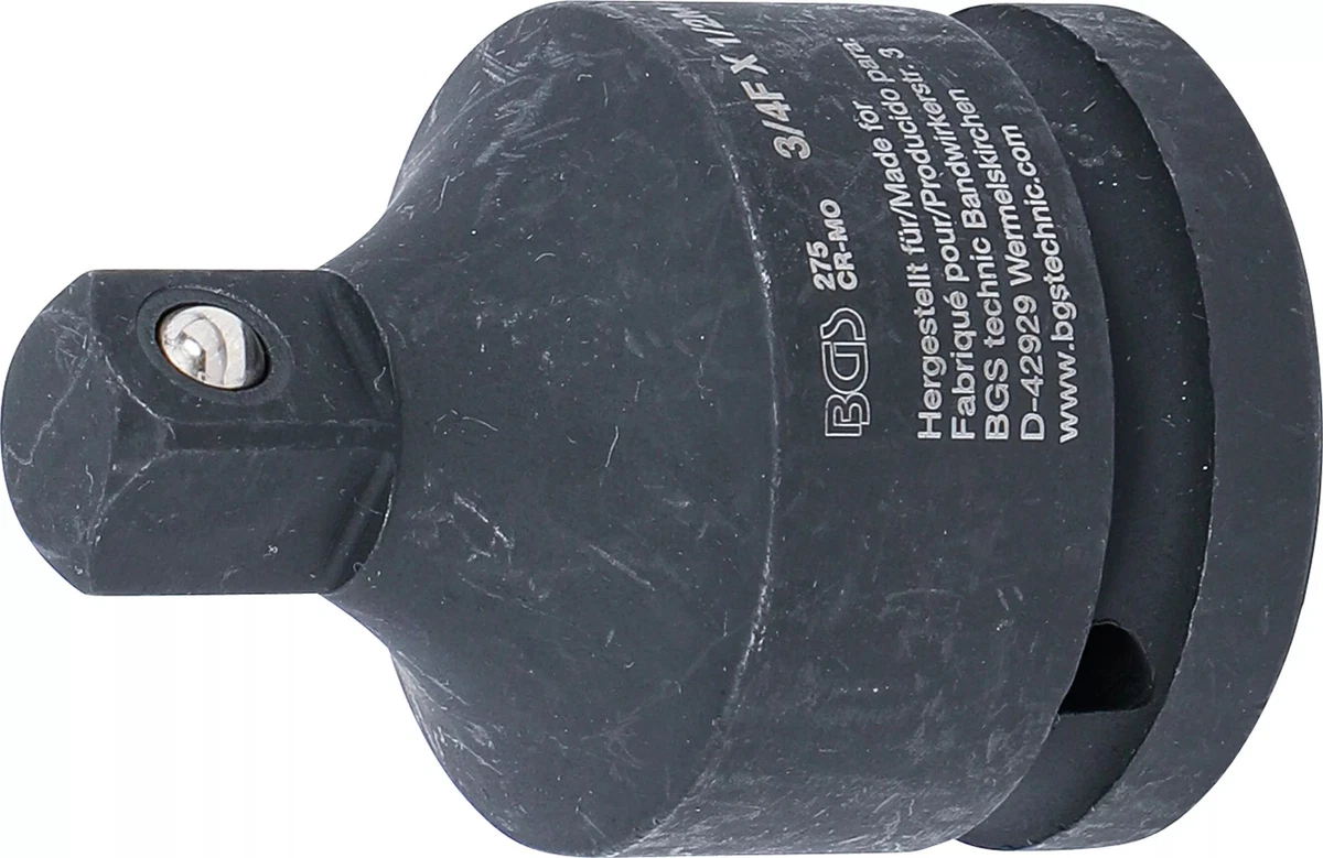 Uxcell 3/4" Antrieb Steckschlüssel 24 Mm – 12-kant, Tief, 78 Mm Lang, Aus Chrom-Molybdän-Stahl
