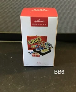 2023 HALLMARK - UNO DELUXE - MATTEL FAMILY GAME NIGHT - ADORNO RECUERDO - Imagen 1 de 5