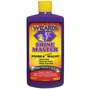 Wizards Shine Master Polish and Breathable Sealant - 16 Oz - No Wax or Free Sili - Picture 1 of 12