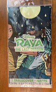 Walt Disneys▪︎Raya And The Last Dragon▪︎ Plastic Party Table Cover 54x84▪︎ New! - Picture 1 of 3