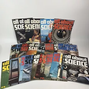 Vintage Lot of 24 All About Science Junior Educational Magazines 1-22 24 27 30 - Picture 1 of 7