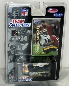 99 Fleer NFL Trading Card Pittsburgh Steelers Kordell Stewart Diecast White Rose - Picture 1 of 6