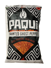 NEW PAQUI HAUNTED GHOST PEPPER FLAVORED TORTILLA CHIPS 7 OZ 198g BAG FREAKIN HOT