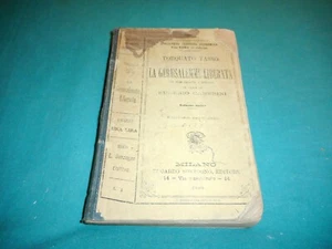 Torquato Tasso LA GERUSALEMME LIBERATA Vol. Unico Sonzogno Ed. 1884 - Picture 1 of 1