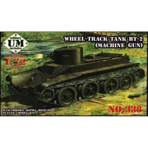 Plastic model kit Scale 1:72 BT-2 Soviet machine-gun tank UMT 338 - Picture 1 of 4
