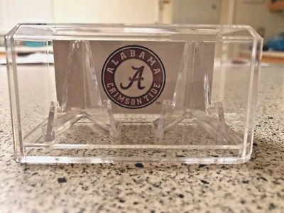 Alabama Crimson Tide Custom NCAA National Champions Alumni 2 Ring Display Case - Image 1 of 2