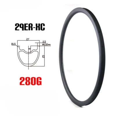 Juego de ruedas de carbono 29er para bicicleta de montaña XC Cross Country 24 28 32 agujeros Foto 1 de 4